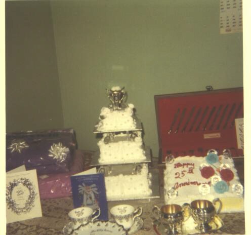 1971 - 25th Anniversary for Wm Herb Simpson & Beatrice Dunster