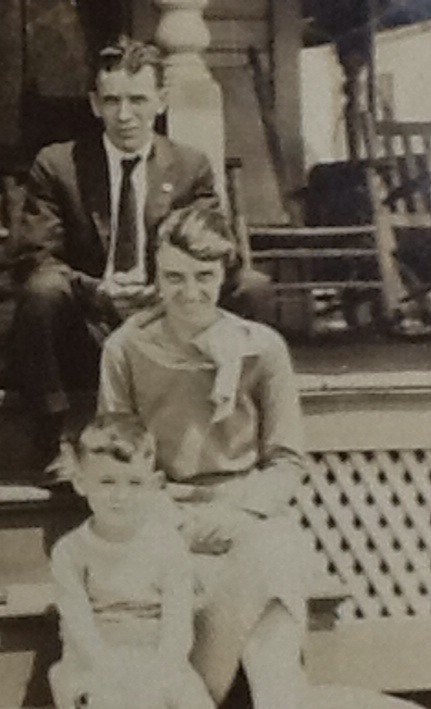Family On Porch