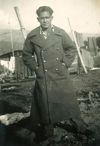 Henry in POW camp Stalag 18A taken sometime between 1941-45