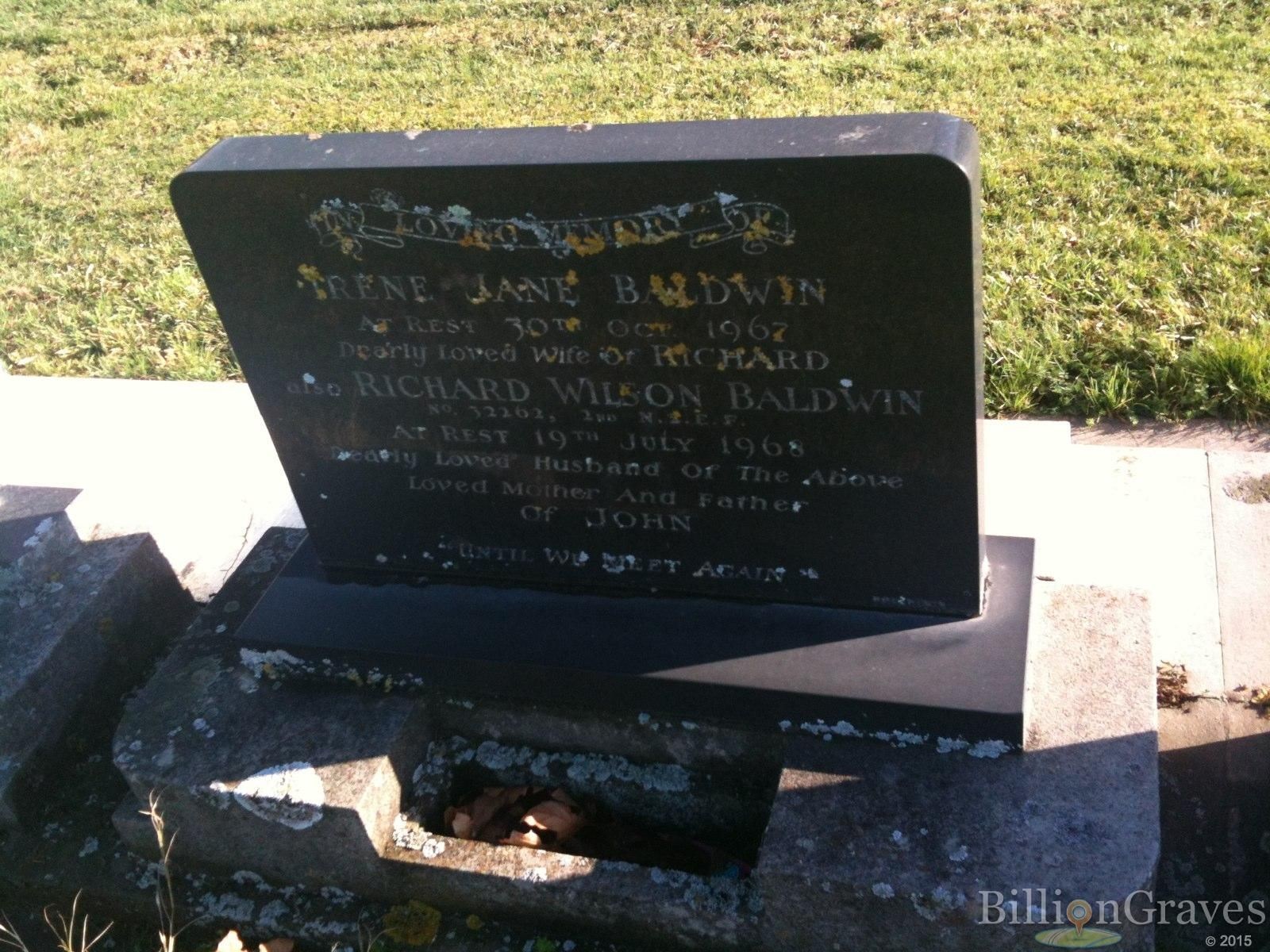 Richard Wilson Baldwin 1908-1968