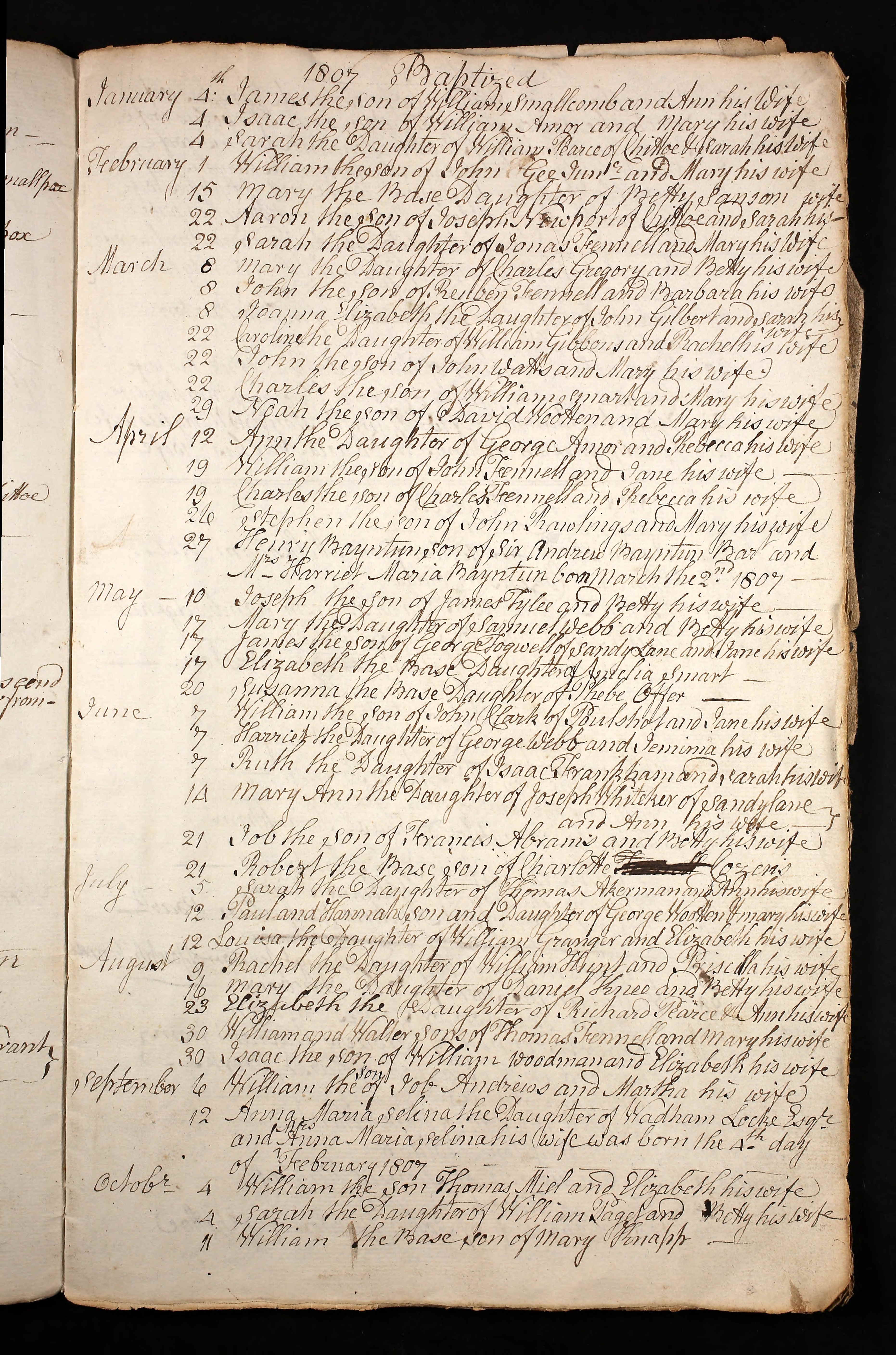 Wiltshire, England, Church of England Baptisms, Marriages and Burials, 1538-1812